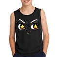 thumbnail image 1 of CYRBOKO Toddler Boys Tank Tops, Sleeveless Casual Funny Soft Kids Summer Tops Black Size 4 T, 1 of 4