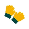 thumbnail image 1 of CYRBOKO Toddler Boys Winter Gloves, Thermal Knitted Cotton Outdoor Skiing Gloves Yellow Size 3-5 T, 1 of 3