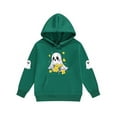 thumbnail image 1 of CYRBOKO Toddler Girls Halloween Outfit Sets, Elastic Waist Drawstring Stretchy Hooded Long Sleeve Sweatshirts with Pocket Army Green Size 2-3 T, 1 of 3