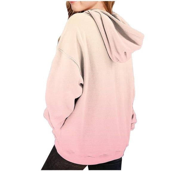 CYRBOKO Toddler Girls Hooddies, Comfy Casual Comfy Long Sleeve Gril's Clothes Pink Size 2-3 T