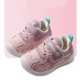 thumbnail image 1 of CYRBOKO Toddler Girls Sneakers, Comfortable Casual Non-slip Soft Sole Athletic Shoes Pink Size 2-2.5 T, 1 of 3