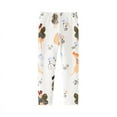 thumbnail image 1 of CYRBOKOToddler Girls Leggings, Elastic Waist Stretch Cotton Loungewear Skinny Pants Multicolor Size 7 T, 1 of 7