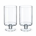 CYS EXCEL Glass Hurricane Pillar Candle Holders (H:10