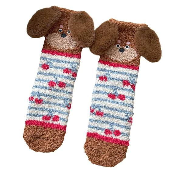 CYSFASHION Ankle Socks for Women Cotton Cushioned Comfort Lightweight Cute Ankle No Show Socks Light Blue