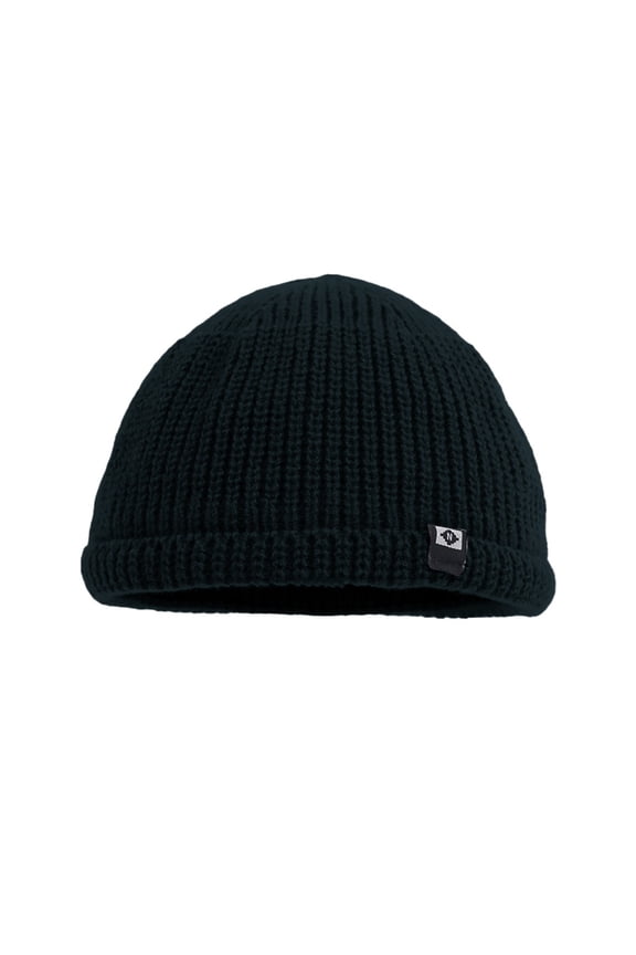 Beanie for Women Cuffed Plain Fall Fashion Must Haves Adults Unisex Men Women's Hats & Caps Skull Cap Black