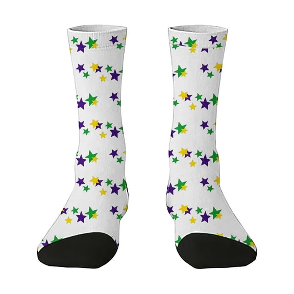 CYSFASHION Carnival Thermal Socks for Men Knit Winter Fashion Thermal Soft Ankle Unisex Men's Socks Pink