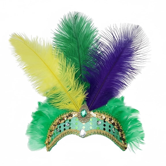 CYSFASHION Christmas Day Fascinators Hats for Women Headpiece Headband Costume Accessories Party Show Cocktail Mint Green