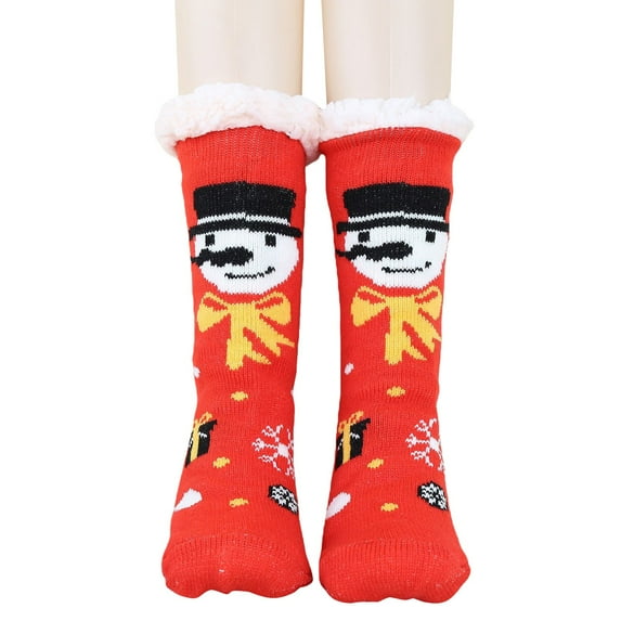 CYSFASHION Christmas Day Socks for Women Fall Fashion Must Haves Ruffle Socks Lightweight Cotton Casual Womens Socks Watermelon Red