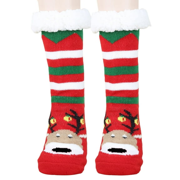 CYSFASHION Christmas Gift Ankle Socks for Women Fall Fashion Must Haves Animal Socks Breathable Ruffle Toe Seamed Women's Socks Green