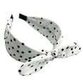 thumbnail image 1 of CYSFASHION Hair Accessories for Women Girls Womens Headbands Face Wash No Damage Head Wraps Beauty Polka dot Makeup Headband White, 1 of 4