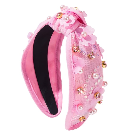 CYSFASHION Head Band for Women Non Slip Headbands Fitness Hair Bands Cozy Hair Accessories Pink