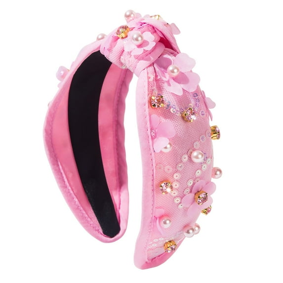 CYSFASHION Head Band for Women Non Slip Headbands Fitness Hair Bands Cozy Hair Accessories Pink