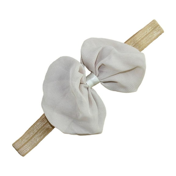 CYSFASHION Headbands for Women Hair Bands Sports Non Slip Cotton Cute Bow Exercise Head Wraps Sweatband Grey1