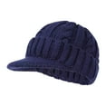 thumbnail image 1 of CYSFASHION Newsboy Cap for Men Herringbone Driving Breathable Lvy Stretch Cotton Womens Sun Hat Navy, 1 of 2