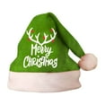thumbnail image 1 of CYSFASHION Santa Hat Christmas Gifts For Teens Unisex Holiday Festive Women And Men Vlvet Xmas Classic Party Decor Mint Green, 1 of 3