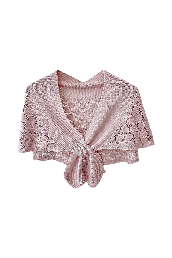 Shawl Wraps for Women All Season Feel Blanket Cover Up Cardigan Cap Fleece Neck Scarf Pink