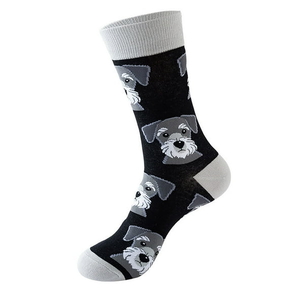 CYSFASHION Socks for Women Cotton Cushioned Comfort Lightweight Cute Ankle Compression Socks Black