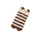 thumbnail image 1 of CYSFASHION Socks for Women Cotton Cushioned Comfort Lightweight Cute Ankle Compression Socks Coffee, 1 of 4