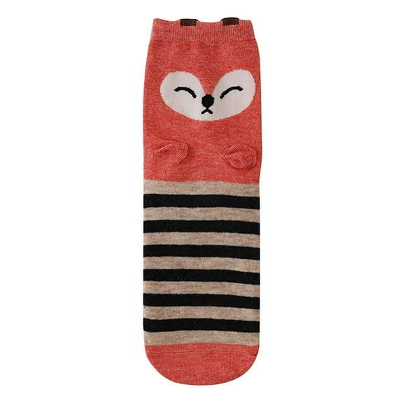 CYSFASHION Socks for Women Cotton Cushioned Comfort Lightweight Cute Ankle Compression Socks Red