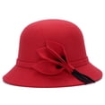 thumbnail image 1 of CYSFASHION Sun Hats for Women Fall Fashion Must Haves Bucket Hat Vacation Quick Dry Fishman Beach Compression Fishing Cap Red1, 1 of 4