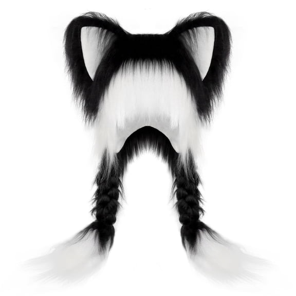 CYSFASHION Trapper Hat for Women Winter Fashion Accessories Fleece Lining Furry Wool Ear Warmer Women's Hats & Caps Black