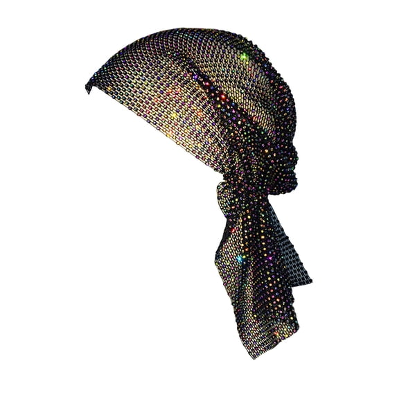 CYSFASHION Turban for Men Tie Headband Lightweight Hair Tie Fitness Sleep Bonnet Head Scarf Rose Gold
