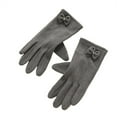 thumbnail image 1 of CYSFASHION Winter Gloves for Women Full Finger Winter Fleece Lining Compression Gloves Grey, 1 of 3
