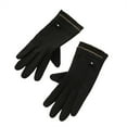 thumbnail image 1 of CYSFASHION Winter Gloves for Women Warm Fall Fashion Must Haves Knitted Compression Gloves Black, 1 of 3