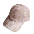 thumbnail image 1 of CYSFASHION Womens Baseball Cap Low Profile Tennis Adjustable Sports Trendy Washed Dad Hat Red, 1 of 2