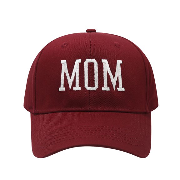 CYSFASHION Womens Baseball Cap Low Profile Tennis Adjustable Sports Trendy Washed Dad Hat Red