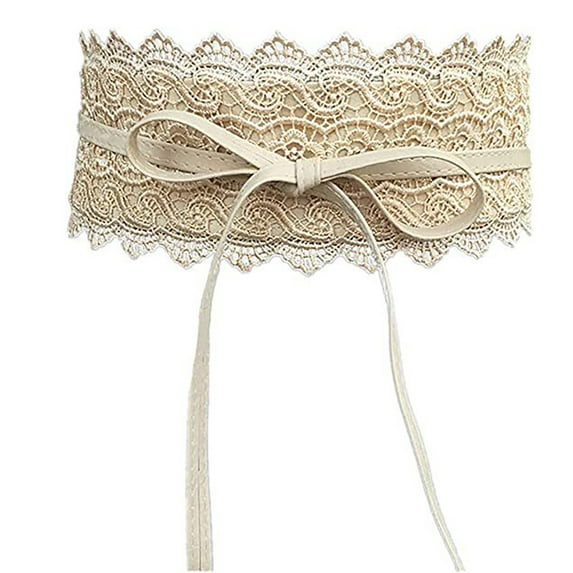 CYSFASHION Womens Belts for Dress Waistband Dress Accessories Evening Party Waisted Bands Womens Belt Khaki