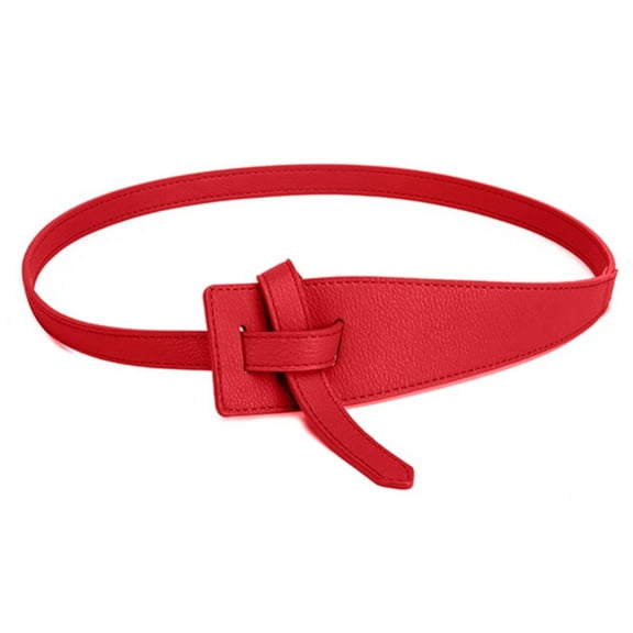 CYSFASHION Womens Belts for Dress Waistband Dress Accessories Evening Party Waisted Bands Womens Belt Red