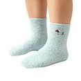 thumbnail image 1 of CYSFASHION Womens Socks Fuzzy Cozy Crew Sleeping Womens Fall Fashion 2025 Soft Christmas Gifts Compression Socks Light Green, 1 of 7