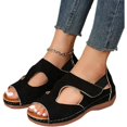 CYSWER Sandals for Women Dressy Summer, Womens Closed Toe Sandals Wedge