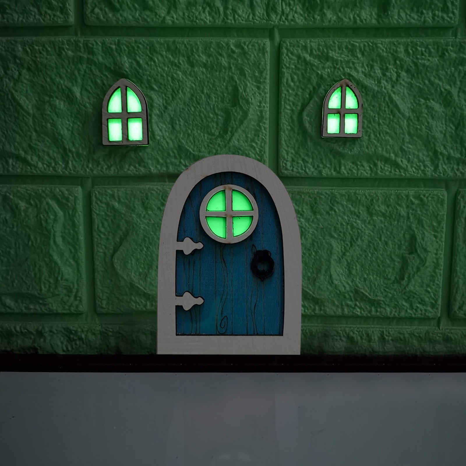 CYXLFZH Christmas Decorations Indoor House Miniature Home Windows And