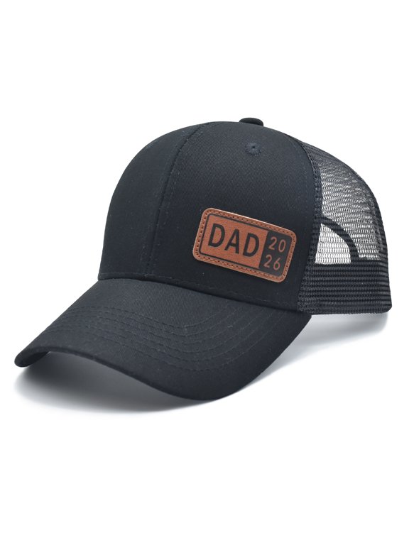 Dad Est 2026 Hat for Men, 1st Time Dad to be Gifts, First Fathers Day Birthday New Dads Gift from Wife