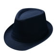 thumbnail image 1 of CYYOLLPF Panama Hat Travel Beach Hat Pillbox Dress Hats Bowler Hat French Retro Topper Bow-tie Bucket Hat Elegant Wedding Hat Tea Party Hat Wide Brim Hat Straw Hat Navy One Size, 1 of 3