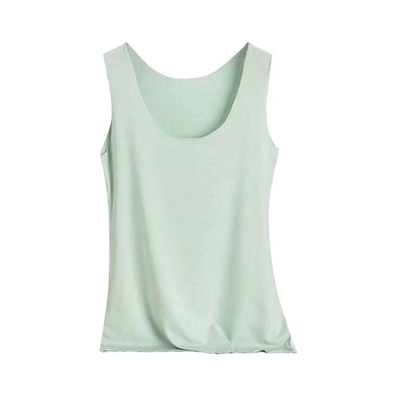 CYYOLLPF Thick Strap Tank Tops Square Neck Tank Top Basic Tank Tops for Women Slim Tanks Basic Sleeveless Camisole Workout Tank Tops Woman Sleeveless Tops for Women Athletic Tops Green 4XL