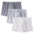 thumbnail image 1 of CYZ Men's 100% Cotton Classic Woven Boxers 3 Packs, 1 of 1