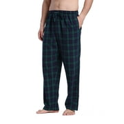 CYZ COLLECTION CYZ Men's 100% Cotton Super Soft Flannel Plaid Pajama Pant