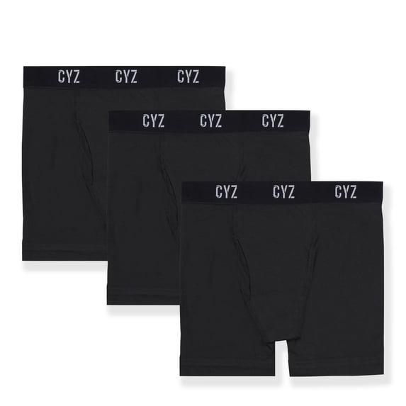 CYZ Men's 3-PK Cotton Stretch Boxer Briefs