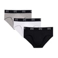 thumbnail image 1 of CYZ Men's 3-PK Cotton Stretch Hip Briefs, 1 of 2