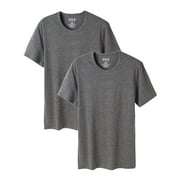 CYZ COLLECTION CYZ Mens 2-PK Cotton Stretch Crew Neck Fitted T-Shirt