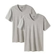 thumbnail image 1 of CYZ Mens 2-PK Cotton Stretch V-Neck Fitted T-Shirt, 1 of 1