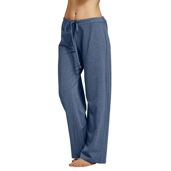 CYZ Women's Casual Stretch Cotton Pajama Pants Simple Lounge Pants