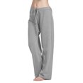 thumbnail image 1 of CYZ Women's Casual Stretch Cotton Pajama Pants Simple Lounge Pants, 1 of 1
