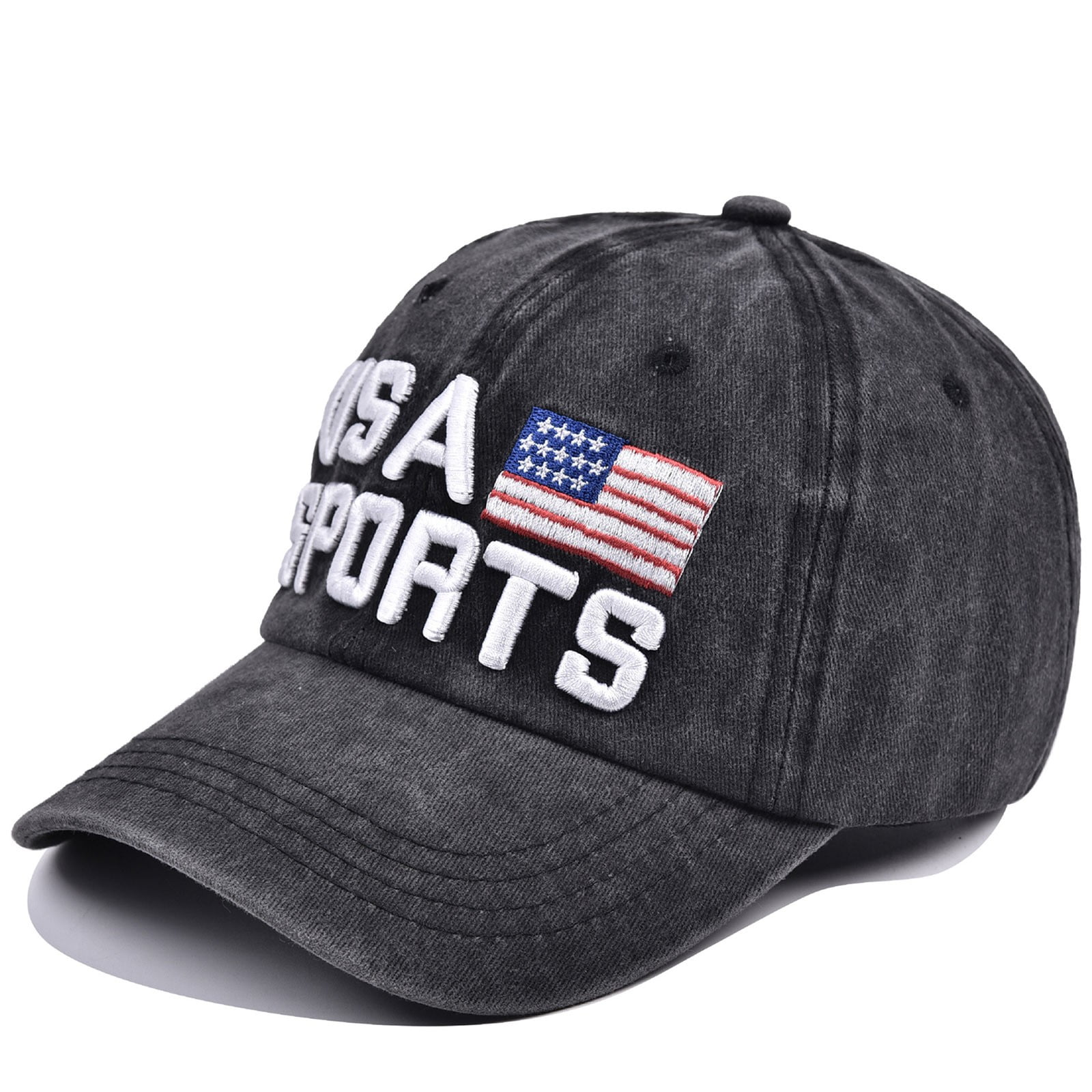 CYiJun American Flag Hat for Men Women,Funny Adjustable  display picture 1