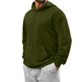 thumbnail image 1 of CYiJun Fleece Hoodies for Men Lightweight Casual Soft Hooded Sweatshirt, 1 of 8
