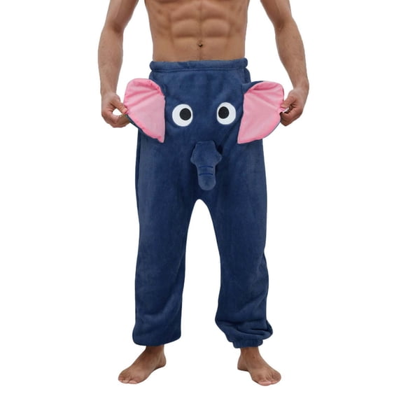 CYiJun Fleece Pajama Pants for Men Lightweight Soft Plush Lounge Sleep Pants