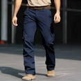 thumbnail image 1 of CYiJun Mens Cargo Pants Quick Dry Ripstop Hiking Work Pants Comfort Casual Outdoor Pants with Multi Pockets, 1 of 7
